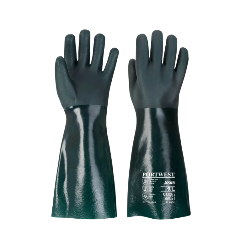 A845 - Duplomočena PVC Rukavica